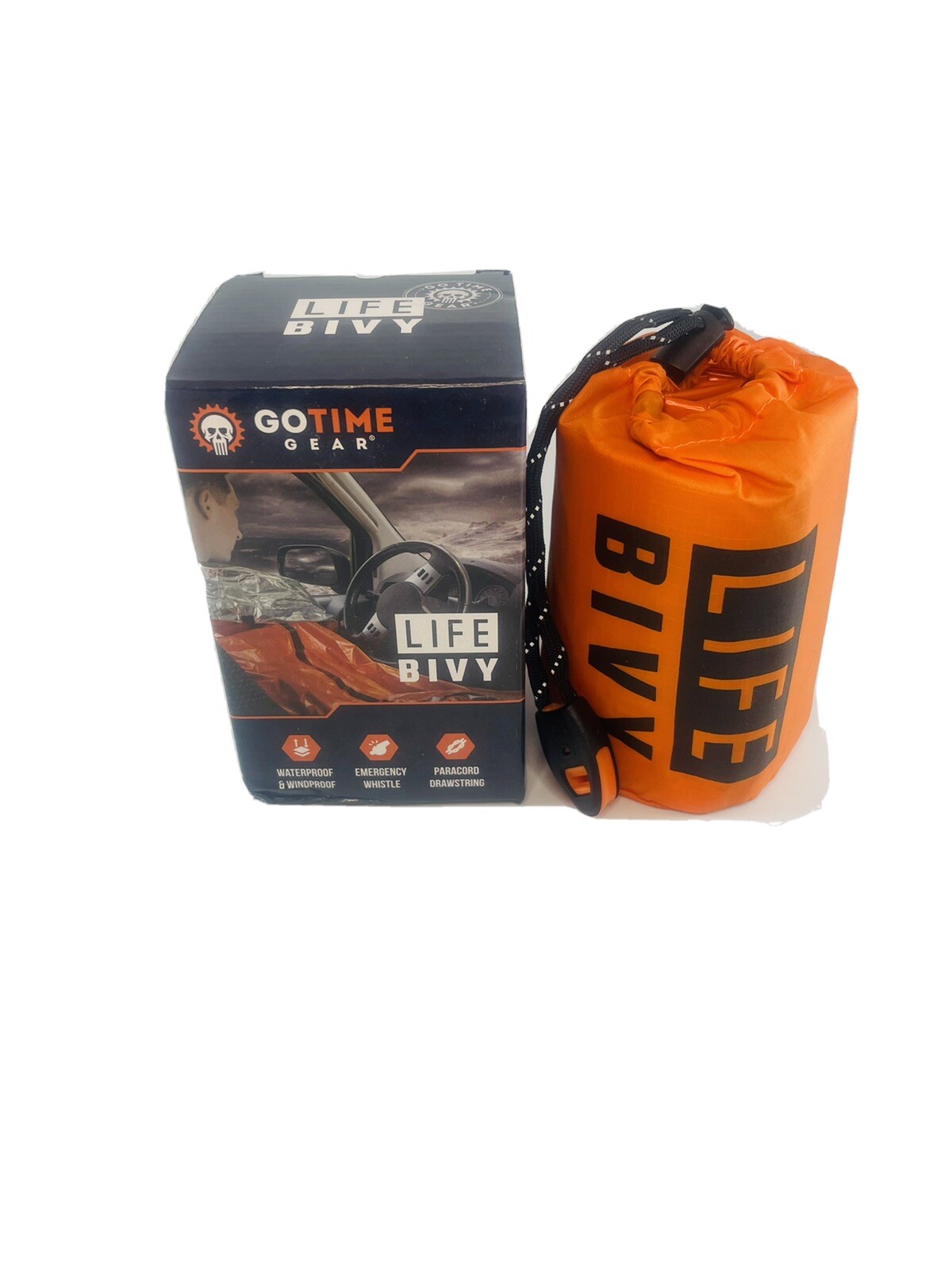 Go Time Gear Life Bivy Emergency Sleeping Bag Thermal Bivvy