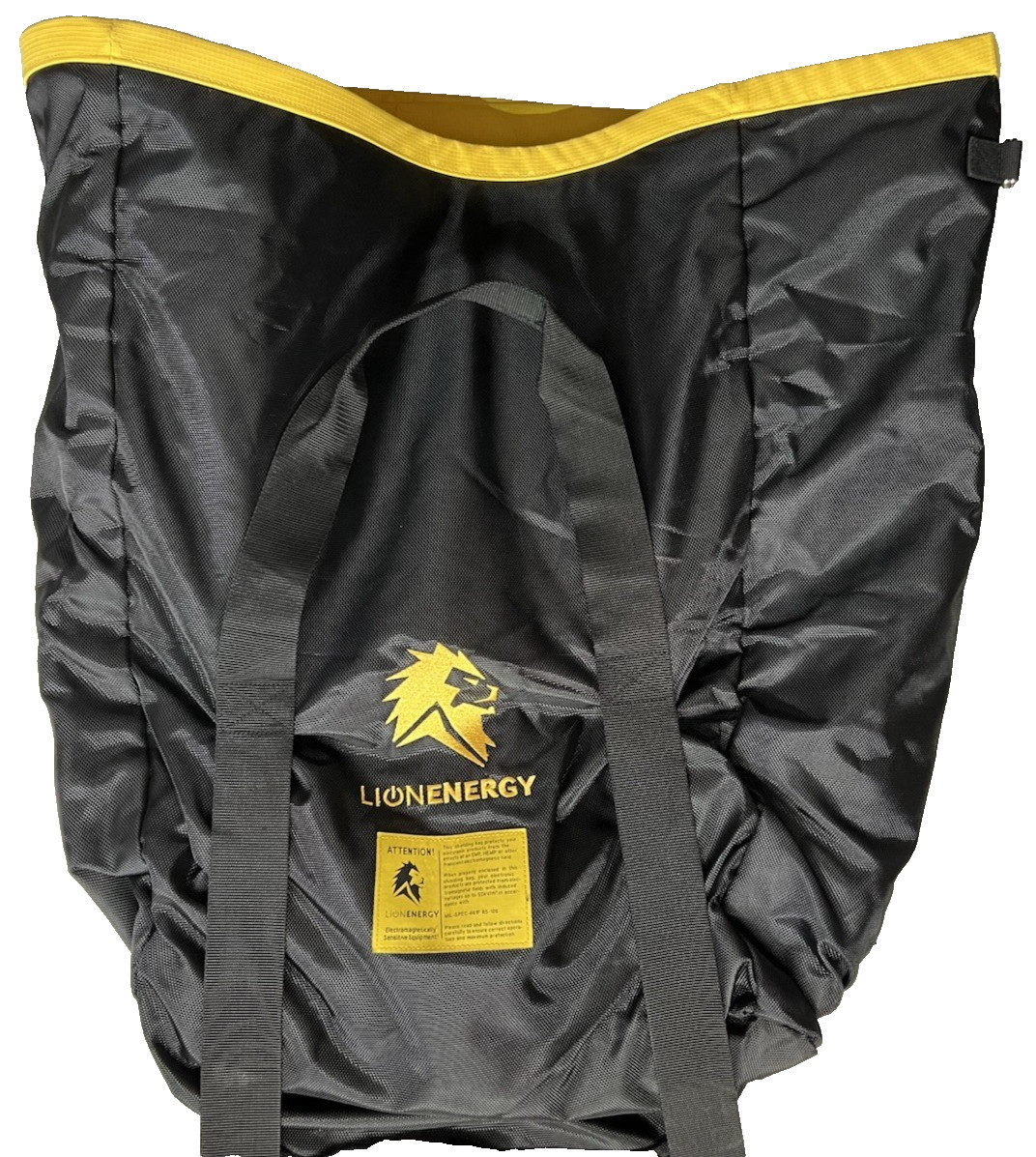 Lion Energy EMP Bag Electronics Shielding MIL-SPEC-461F R5-105 Faraday Bag