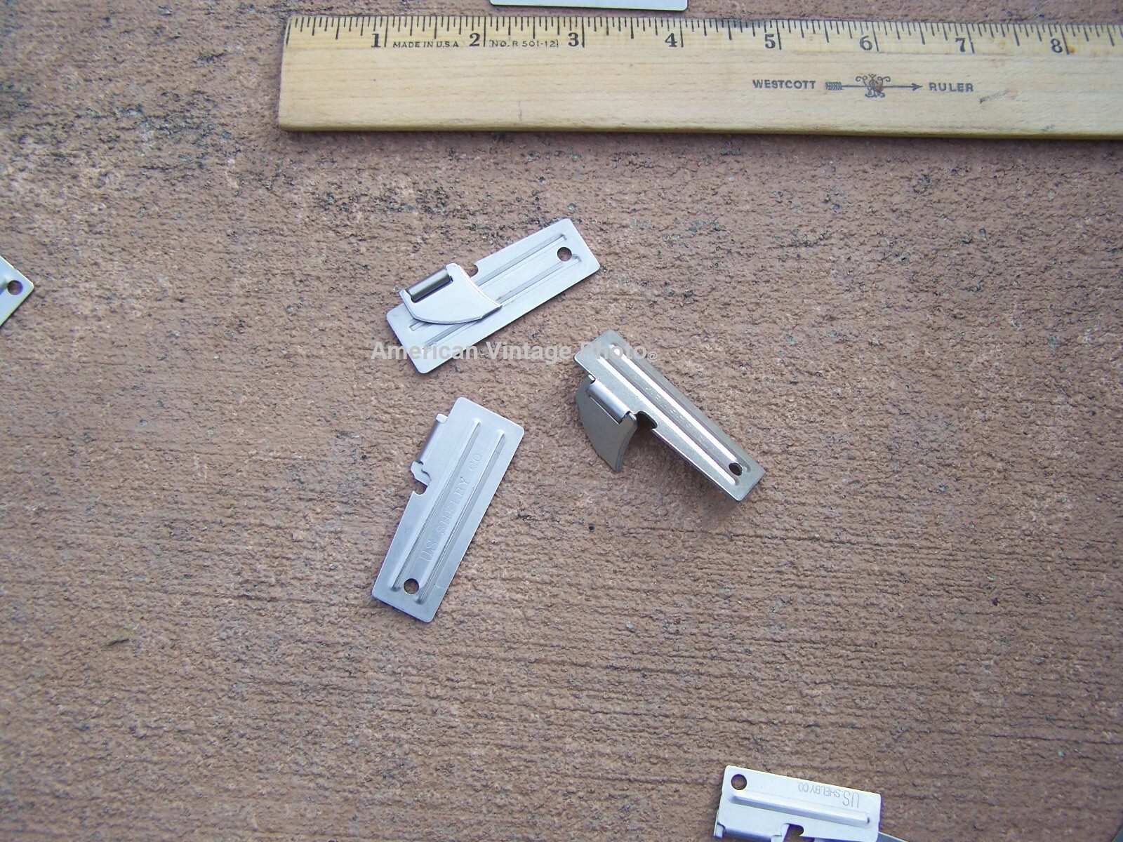 Military Original Shelby Co P51 & P38 10 Each GI Can Opener Stainless Free Ship