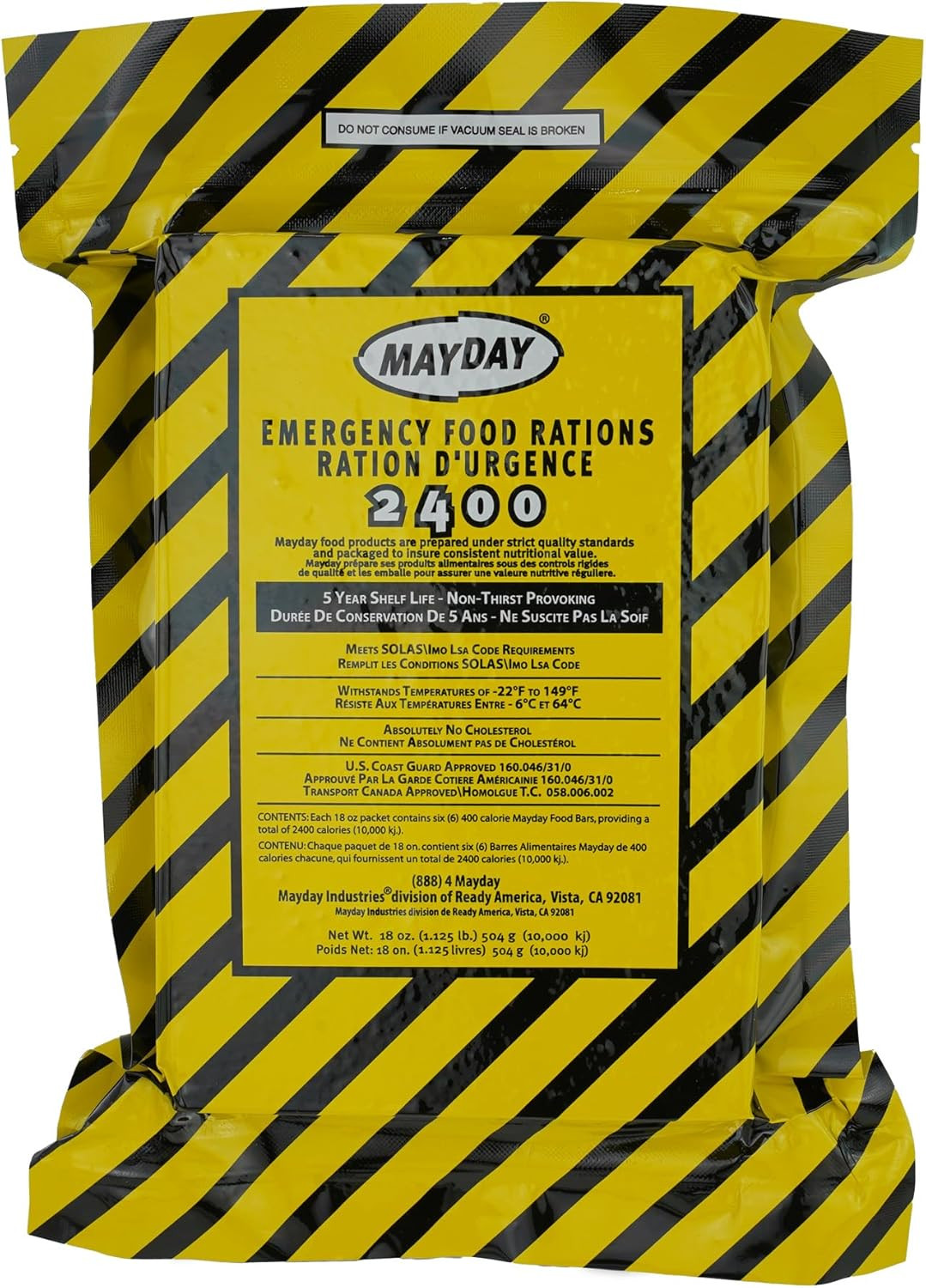 72-Hour Emergency Survival Kit for 2 – Food, Water, First Aid & Shelter Gear
