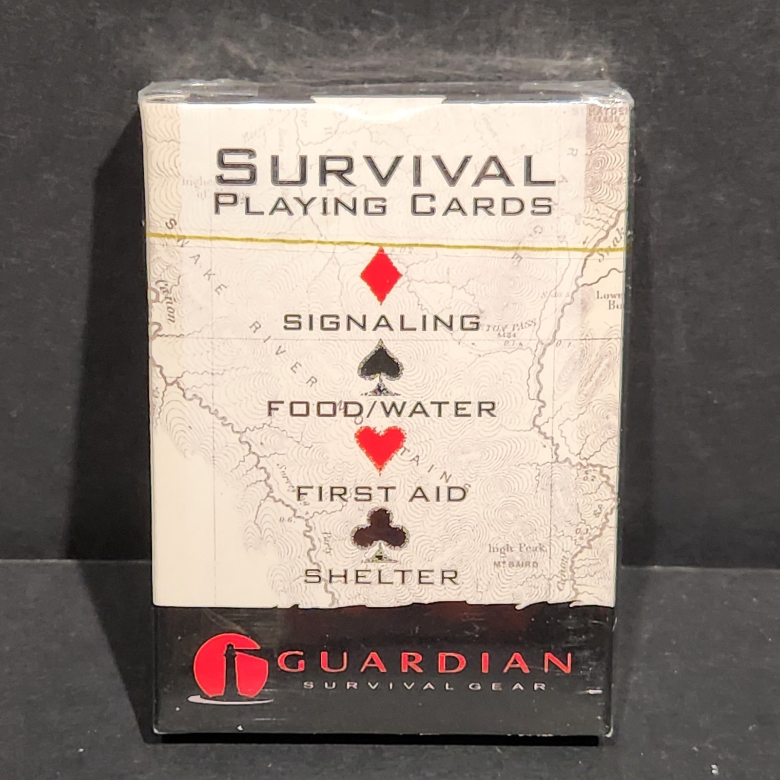 Guardian Survival Playing Cards Emergency Outdoor Prepper Deck New Sealed