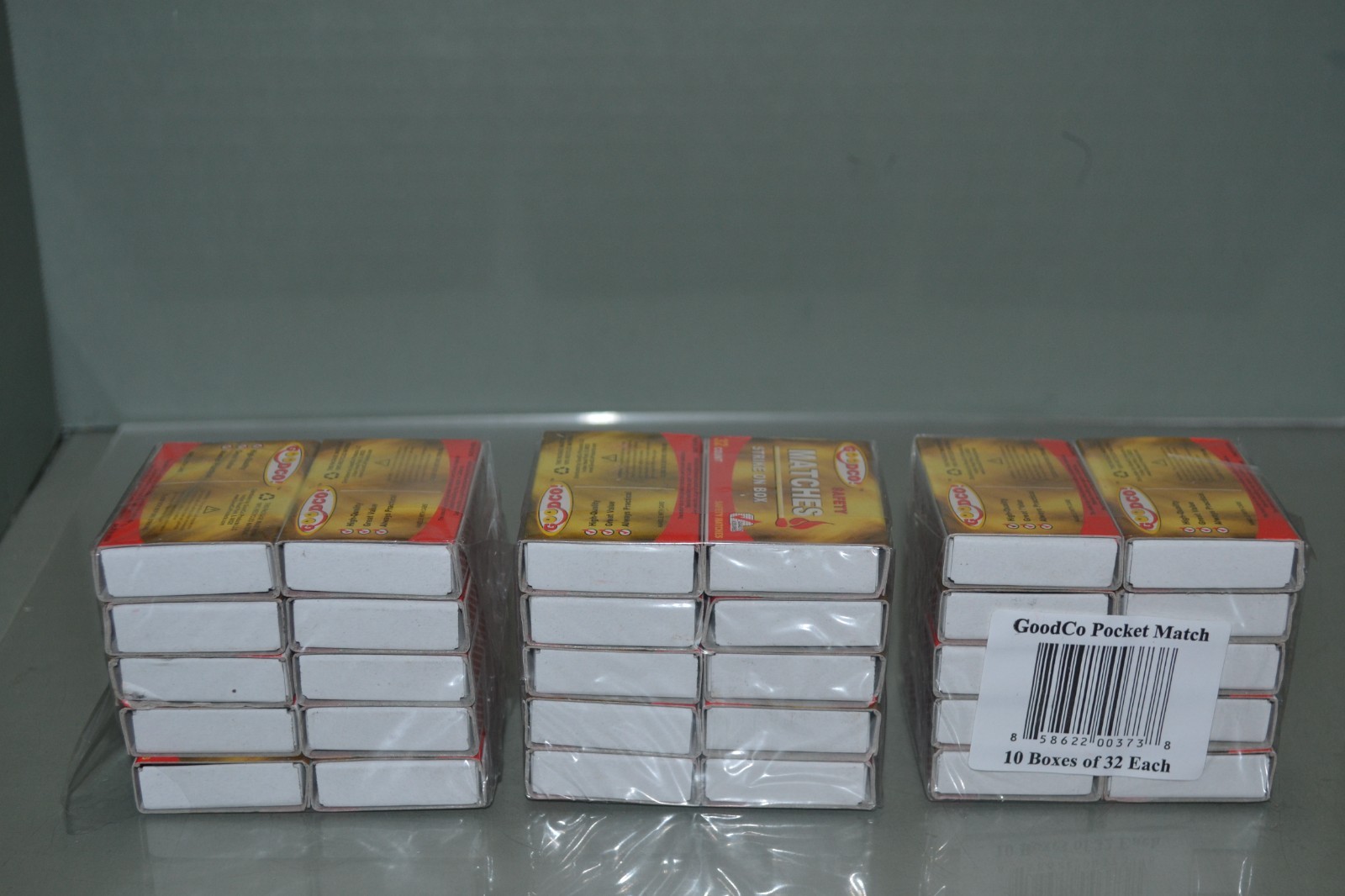 30 Boxes Good Co Safety Matches 32 Count Per Box Camping First Aid Survival Gear