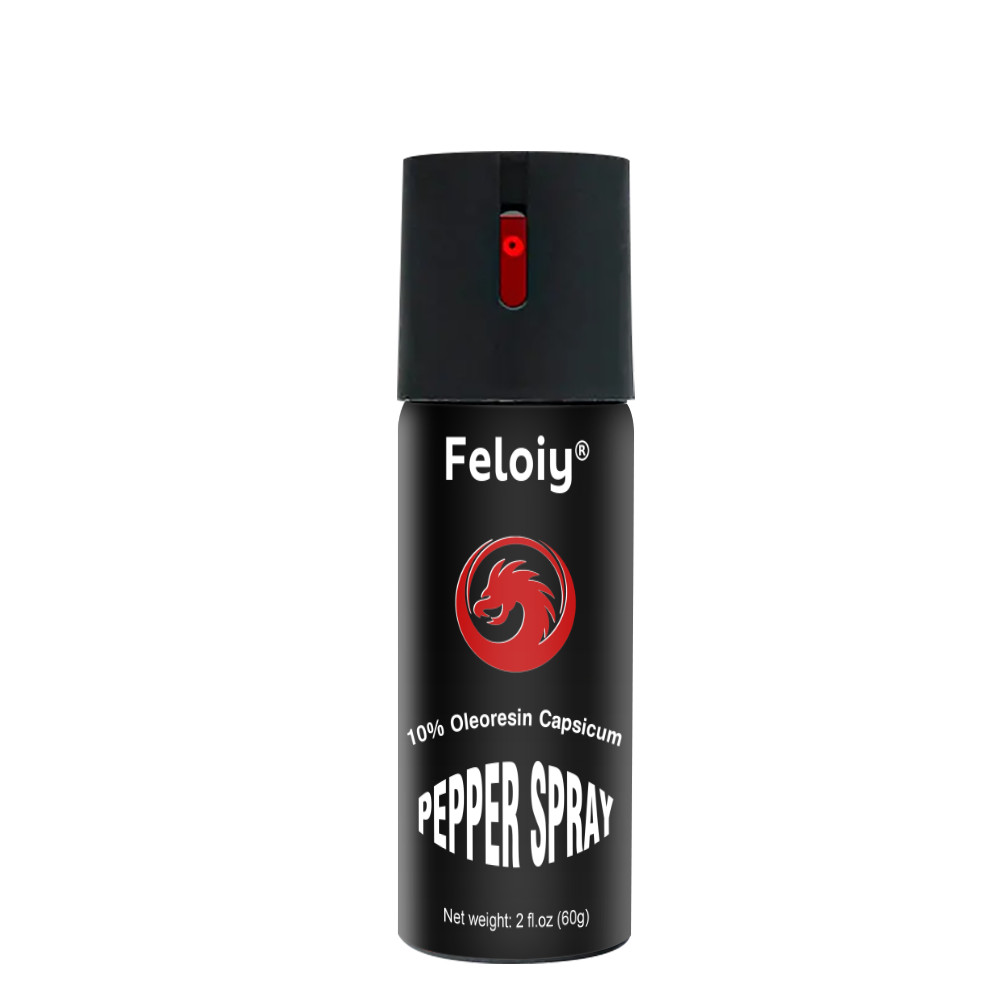 5 Bottles Feloiy Self Defense Pepper Spray 2 Oz Maximum Strength 10% OC US