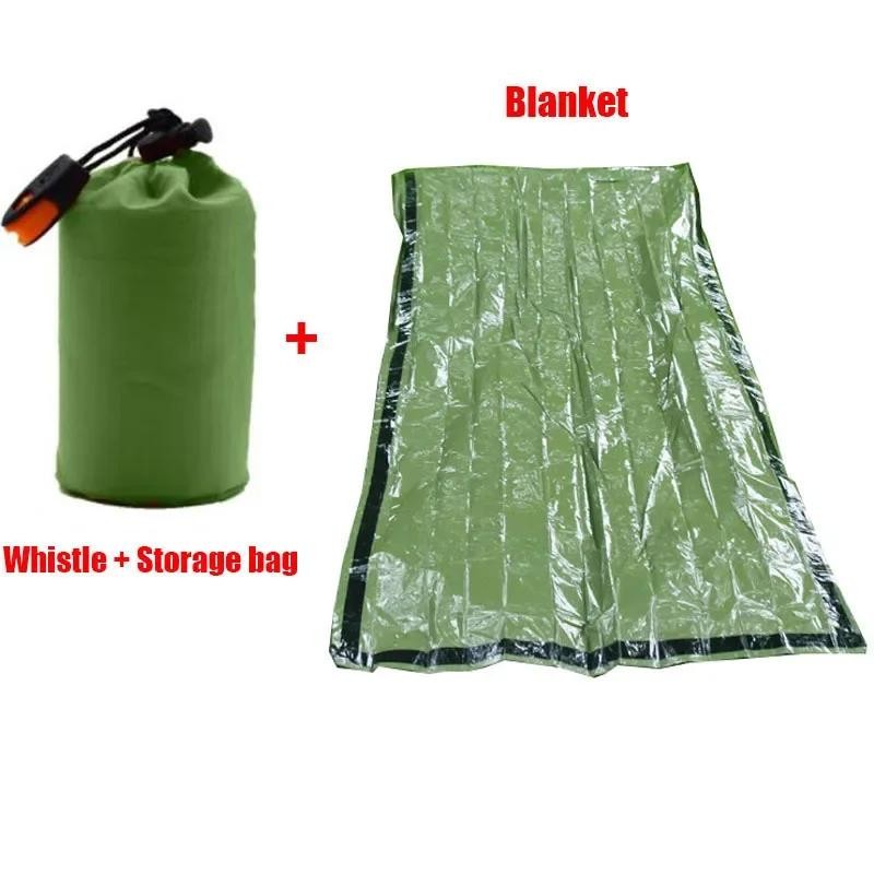 Emergency Survival Sleeping Bag Waterproof Thermal Mylar Outdoor Rescue Gear