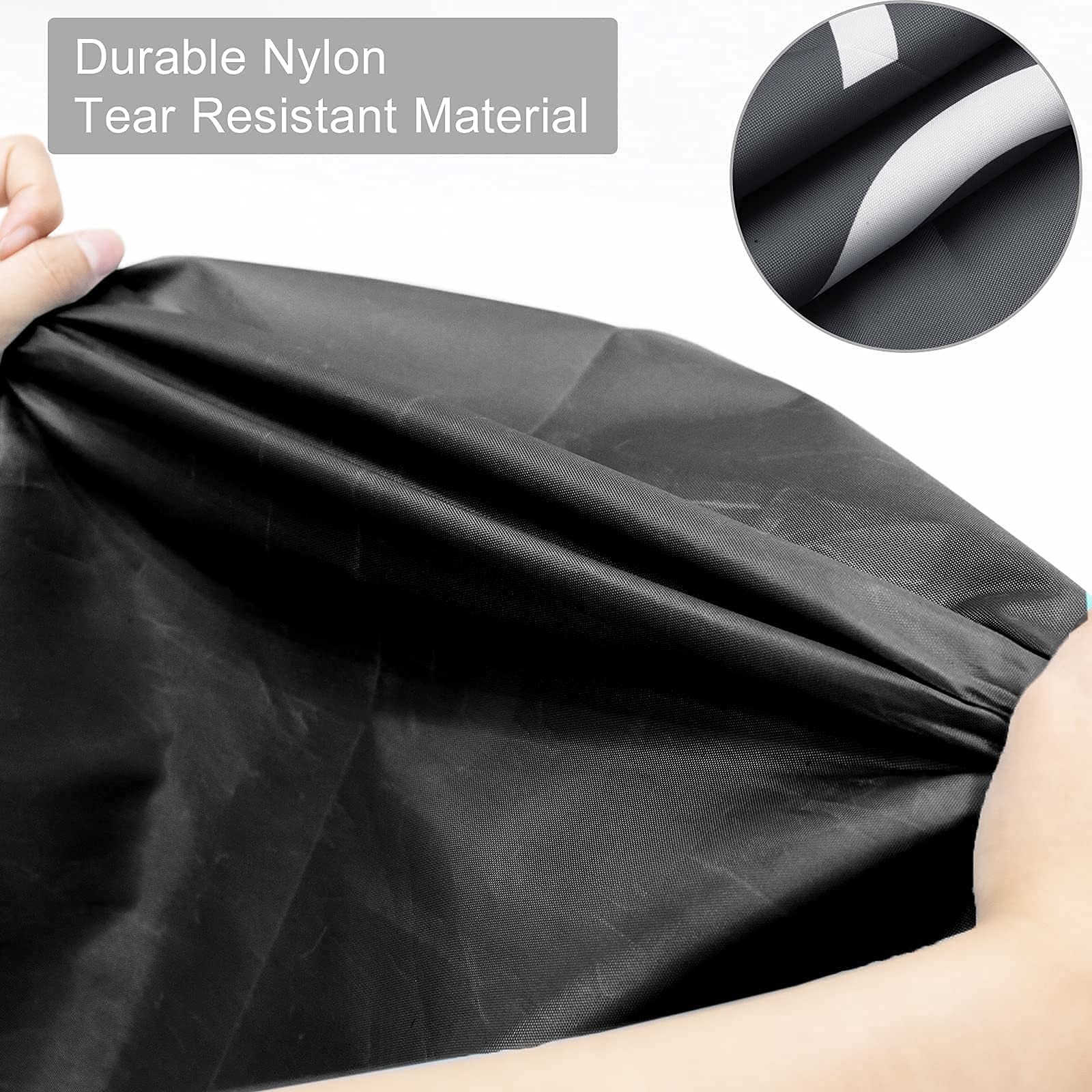 Sylfairy 2 Pack Extra Large Travel Laundry Bag, 24″ x x 36″, Navy+Black