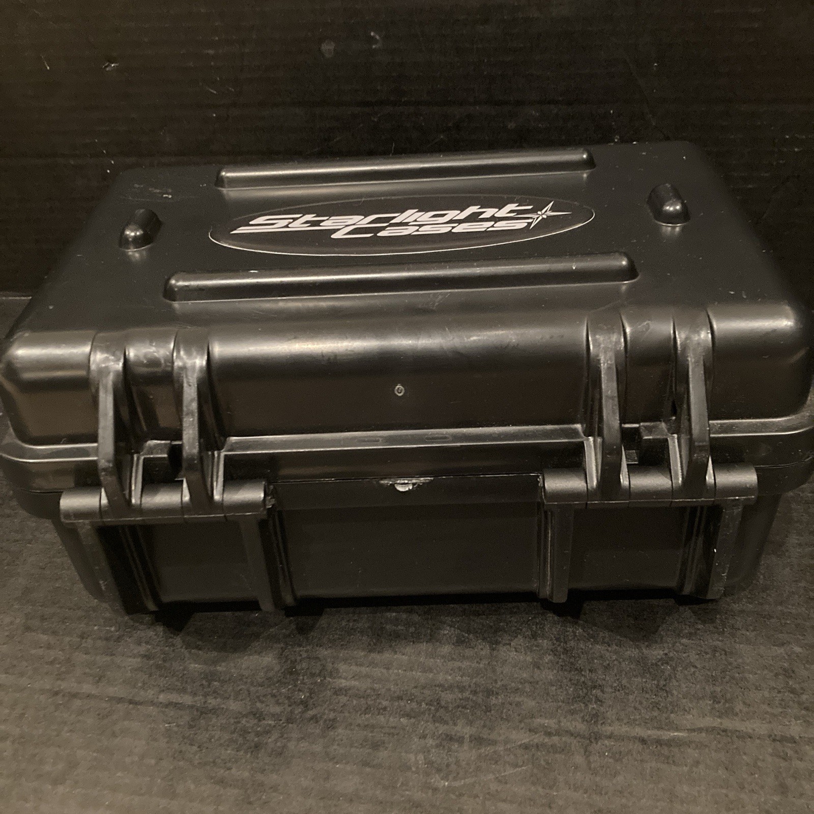 Starlight Cases Black Hard-Sided Case, Lightweight, Sporting Gear, 2Compartment