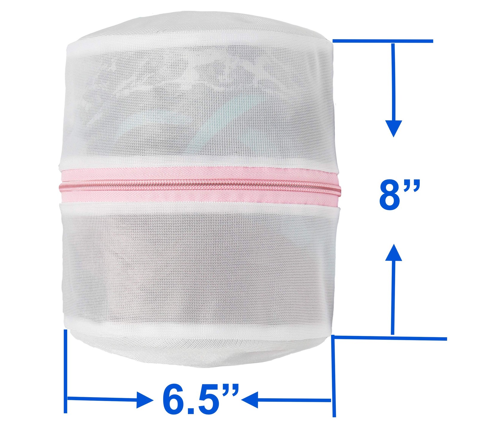 Simple Houseware Premium Bra Lingerie Wash Bags – 3 Pack 3 Bags, white