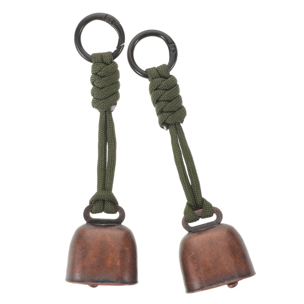 2 Pcs Outdoor Anti-bear Bell Bells for Hiking Bulk Cow Noise Makers