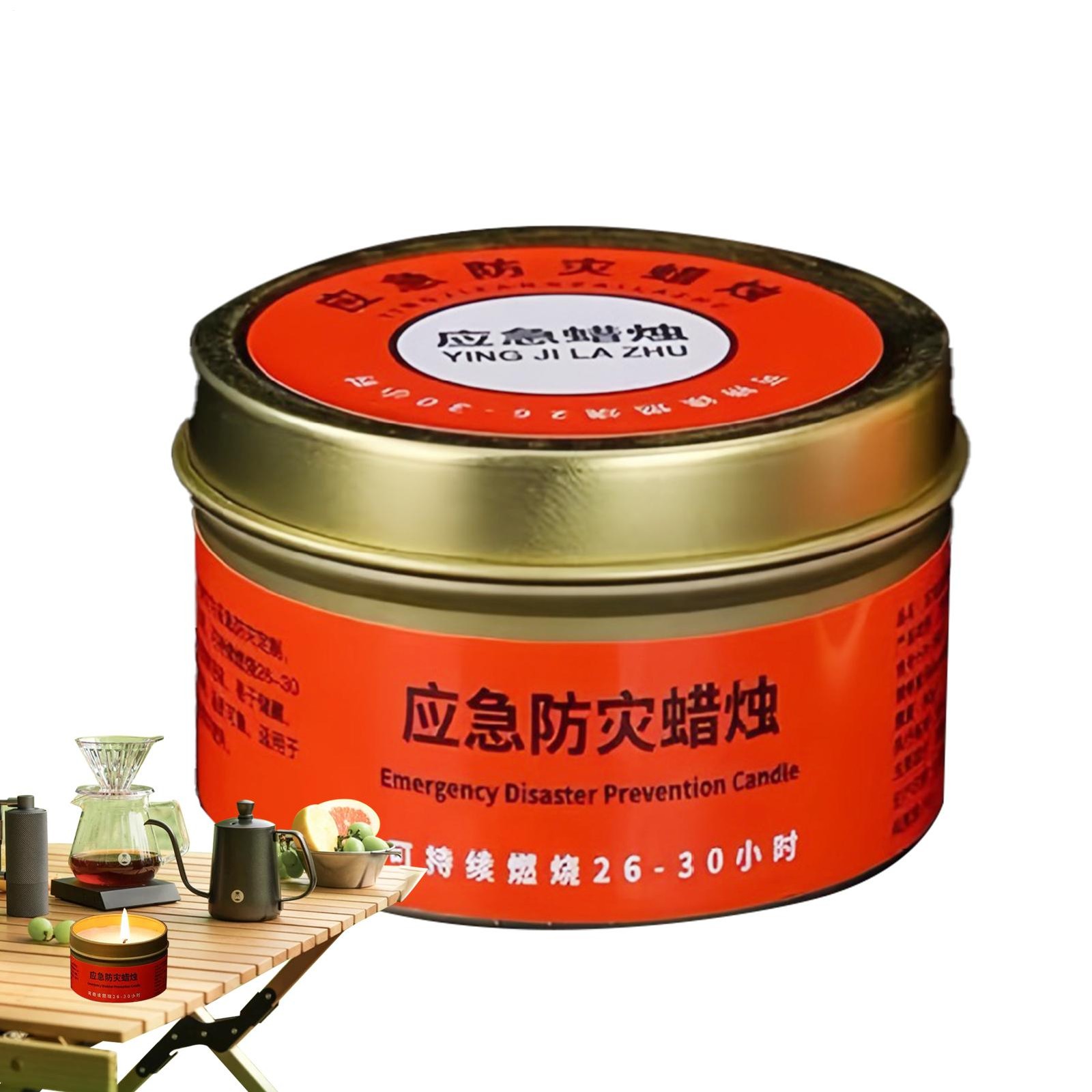 Long Burning Candles For Power Outages Outdoor Survival Candles Windproof kind