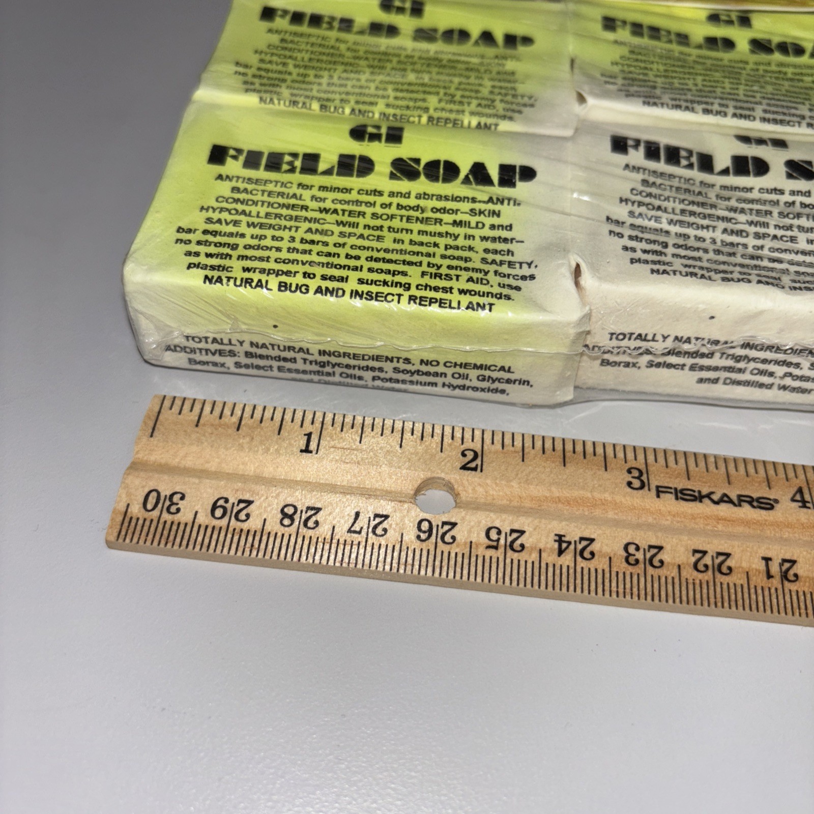 Vintage G.I. field and camp bar soap g1