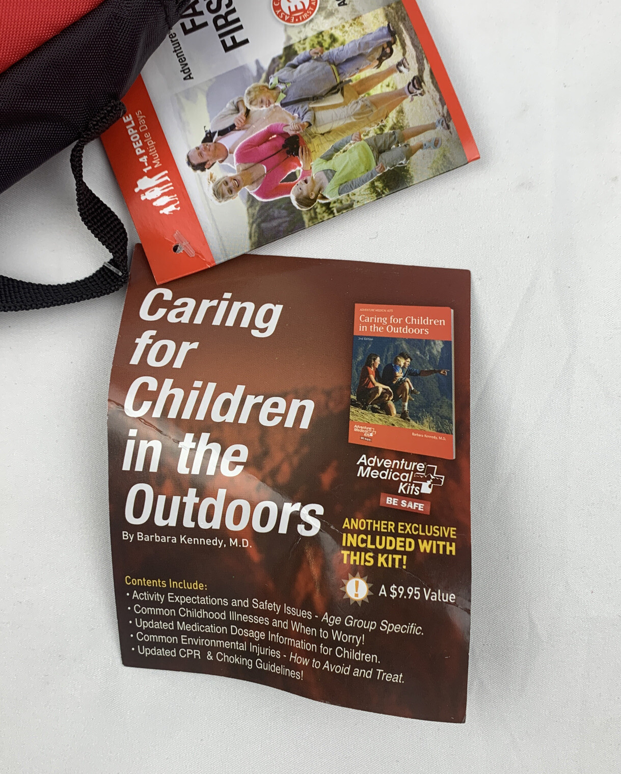 Family First Aid Adventure Medical Kit 1- 4 People Expires 1/31/22