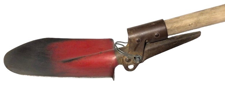 Shovel Pick Trenching Tool + Tactical Knife + Survival Hatchet PryBar Multi