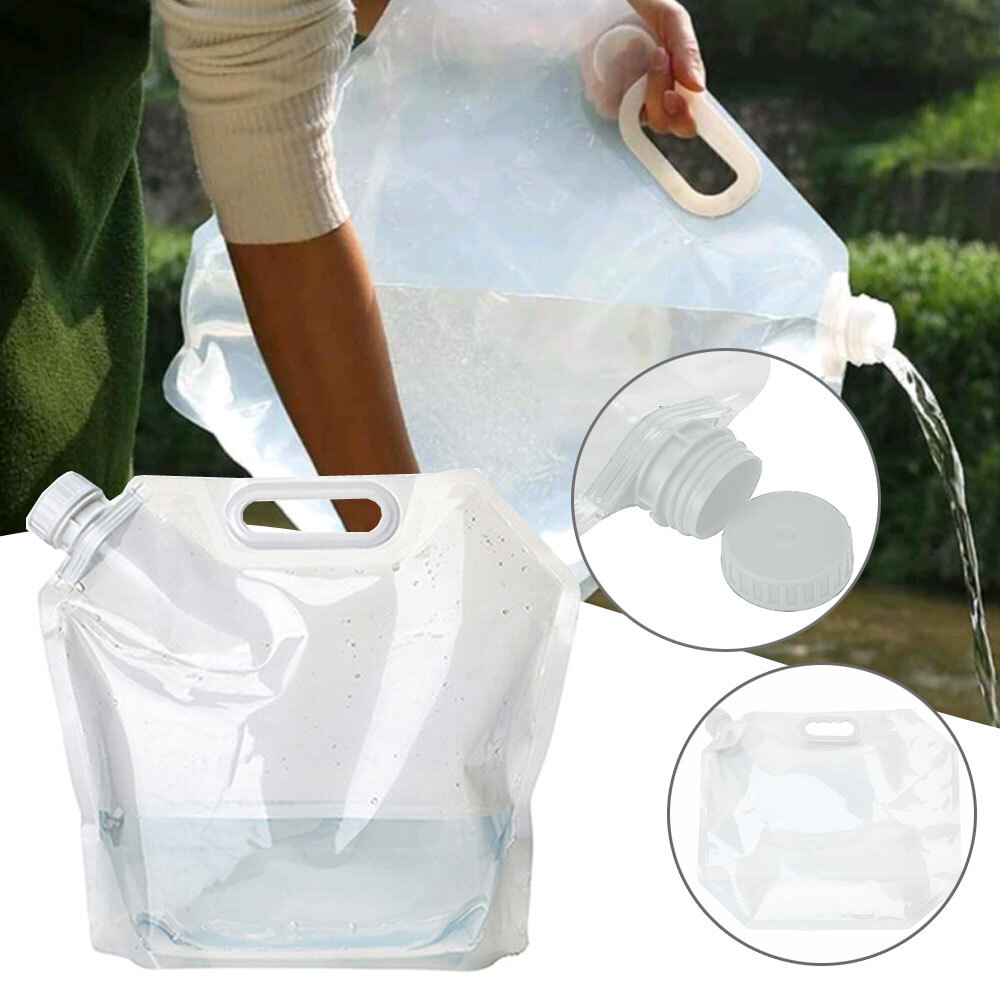 Portable 5L Water & drinks Storage Folding Bag For Outdoor Camping Hiking