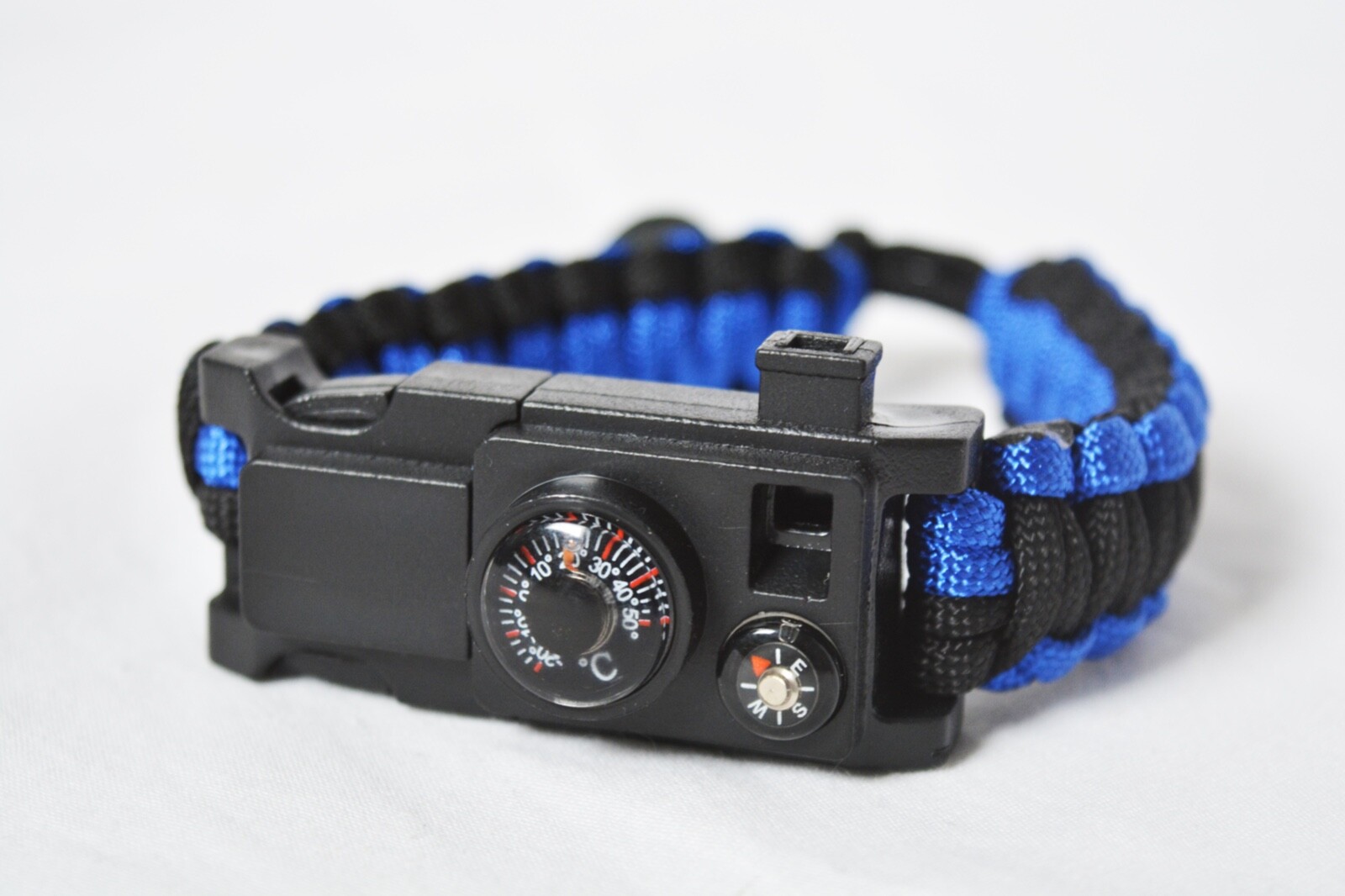 4 Piece Survival Kit with Tent, Poncho, Sleeping Bag, and 9-Tool Bracelet