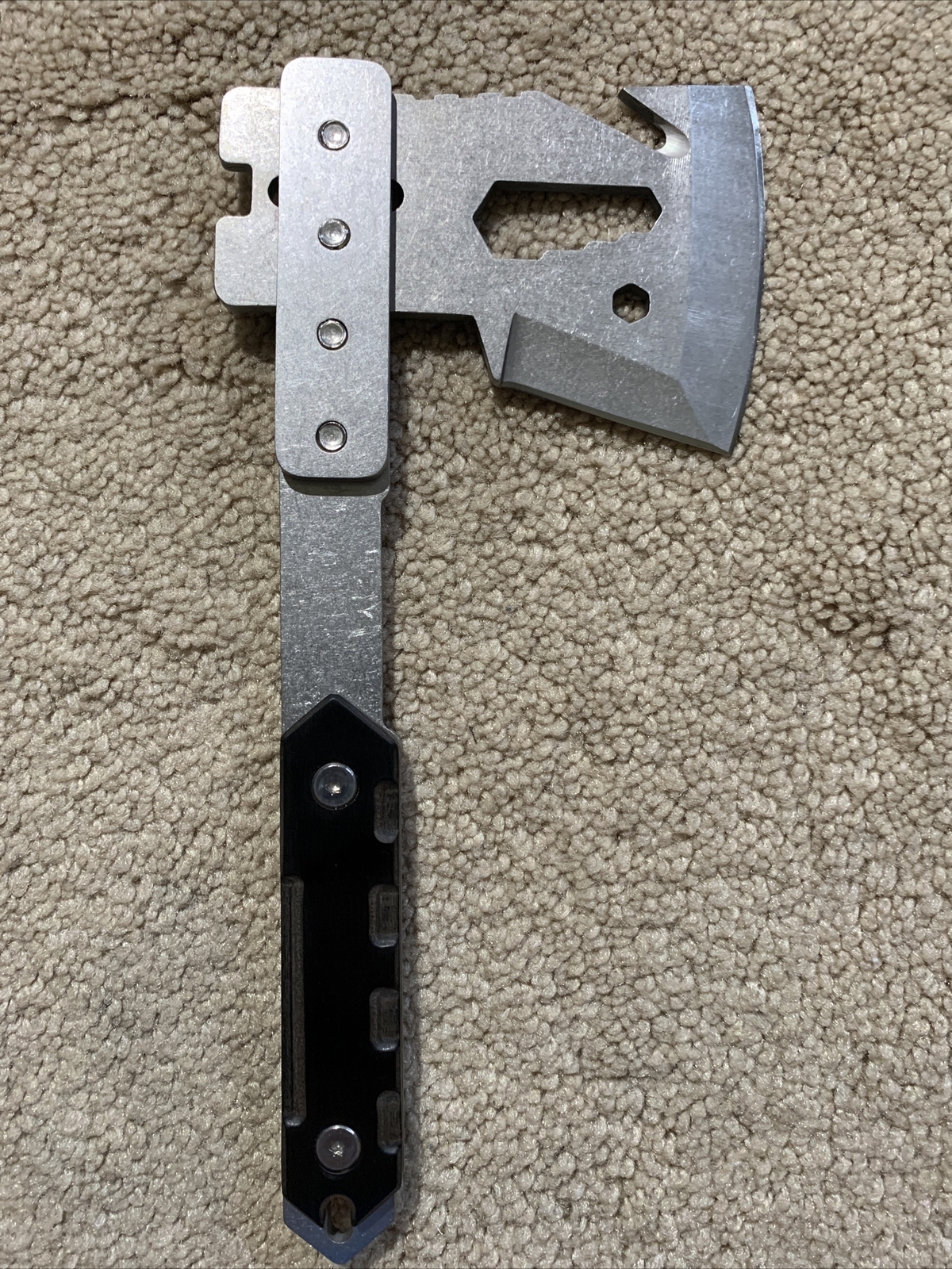 NEW Tekto USA 11-In-1 Tactical Survival Emergency Hatchet Axe Multitool MSRP $95