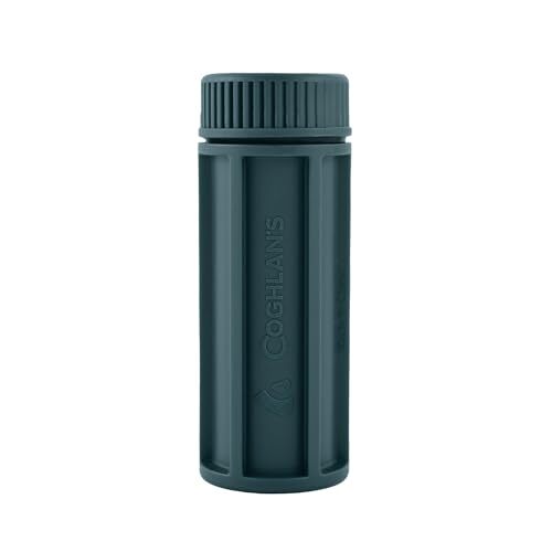 Coghlan’s Match Box, Green, Screw Top Lid, Waterproof, Compact