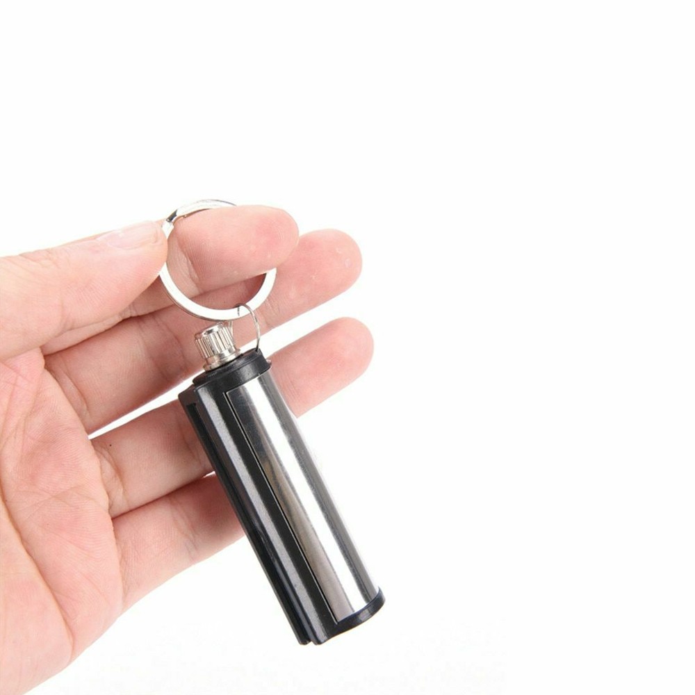 4Pcs Permanent Match Keychain Emergency Lighter Waterproof Survival Camp Tool