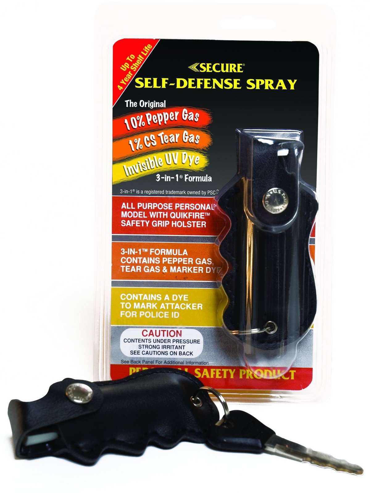 Pepper Defense 3-in-1 Pepper Spray Max Strength Self Defense 10% OC