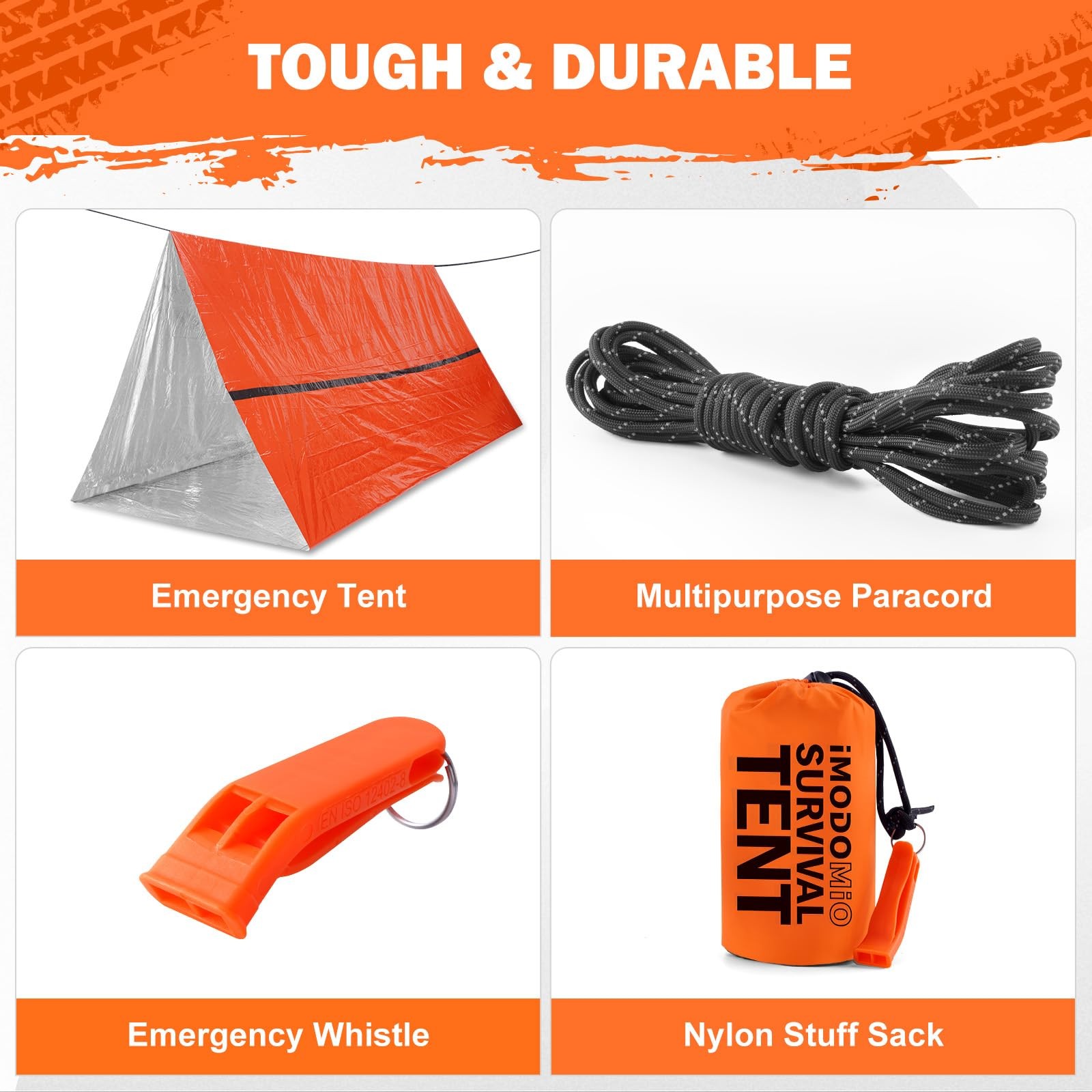 Life Emergency Tent Survival Shelter – 2 Person Mylar Emergency Shelter Tube …