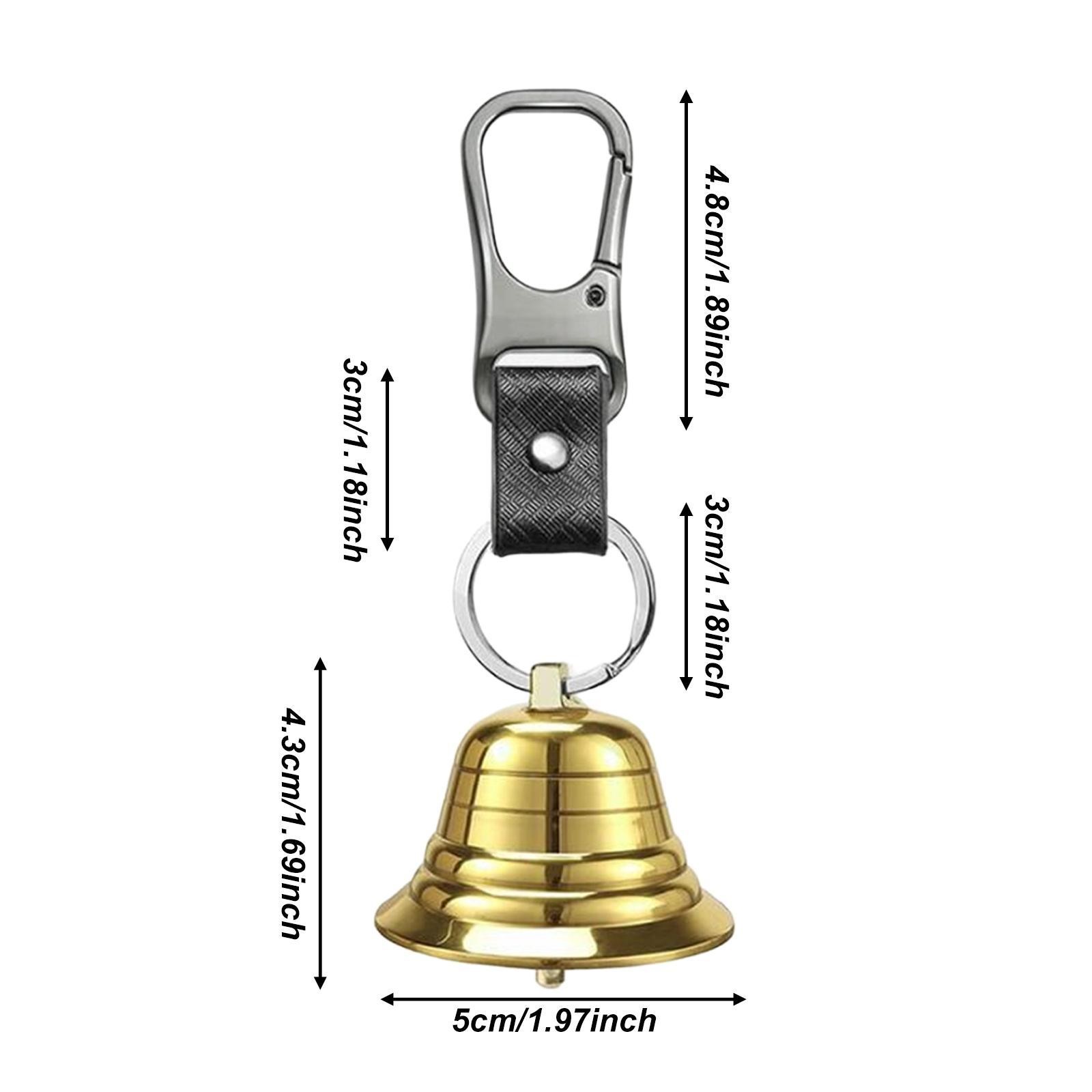 Bear Bell Ornament Waist Hanging Brass for Camping Mountain Climbing Outdoor