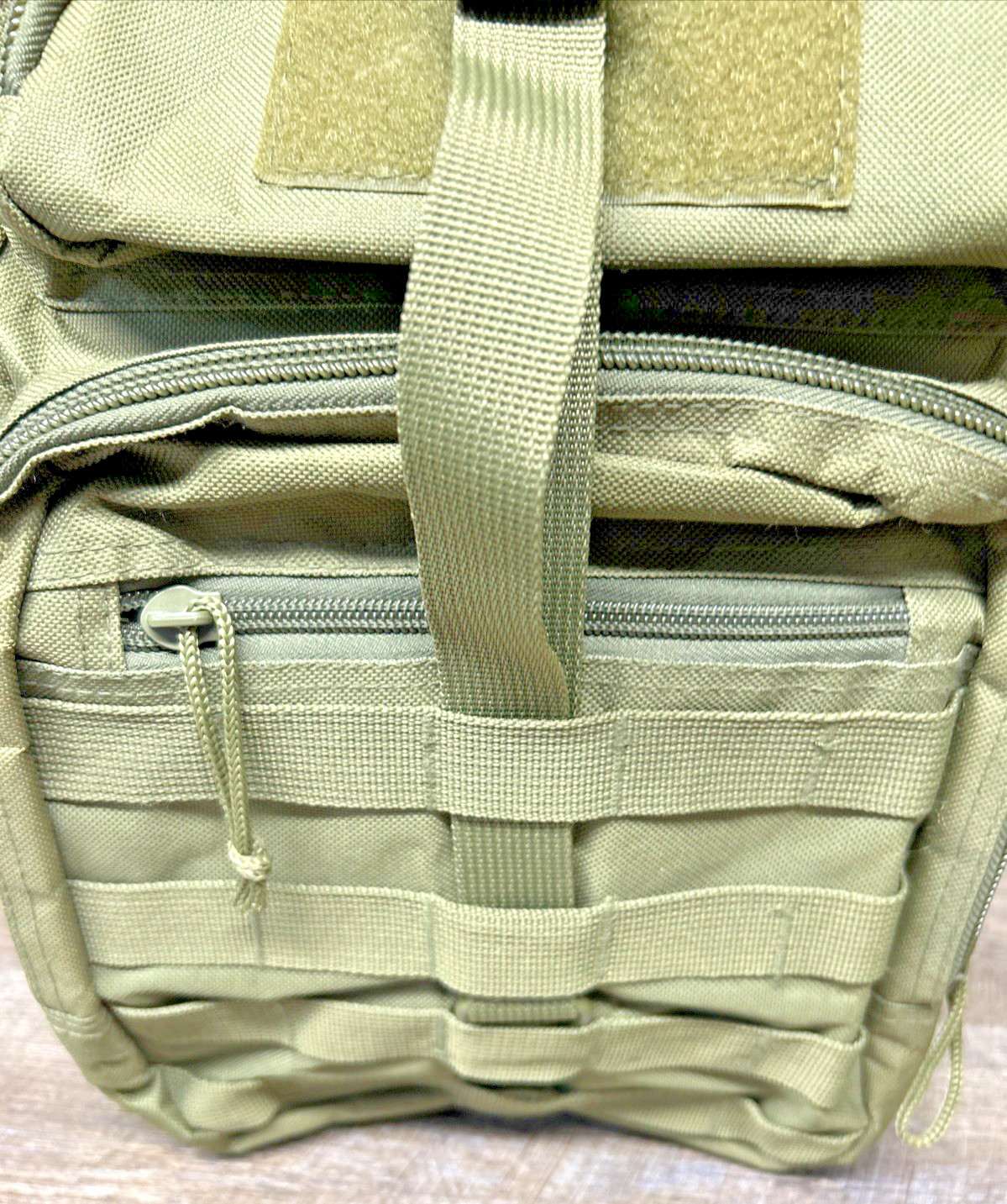 Bug Out Bag – Sling Chest Bag Cross Body Pack Army Green Color Bag Only!