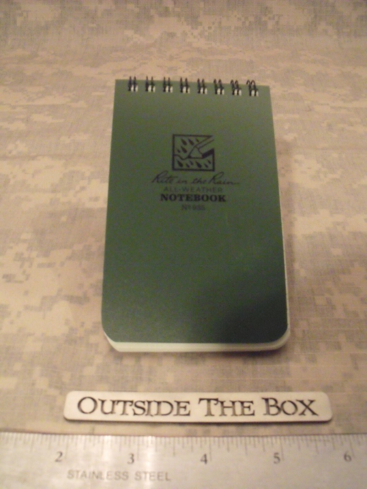 “Rite in the Rain” All-Weather Universal Notebook, Green, 3″ x 5″ #935