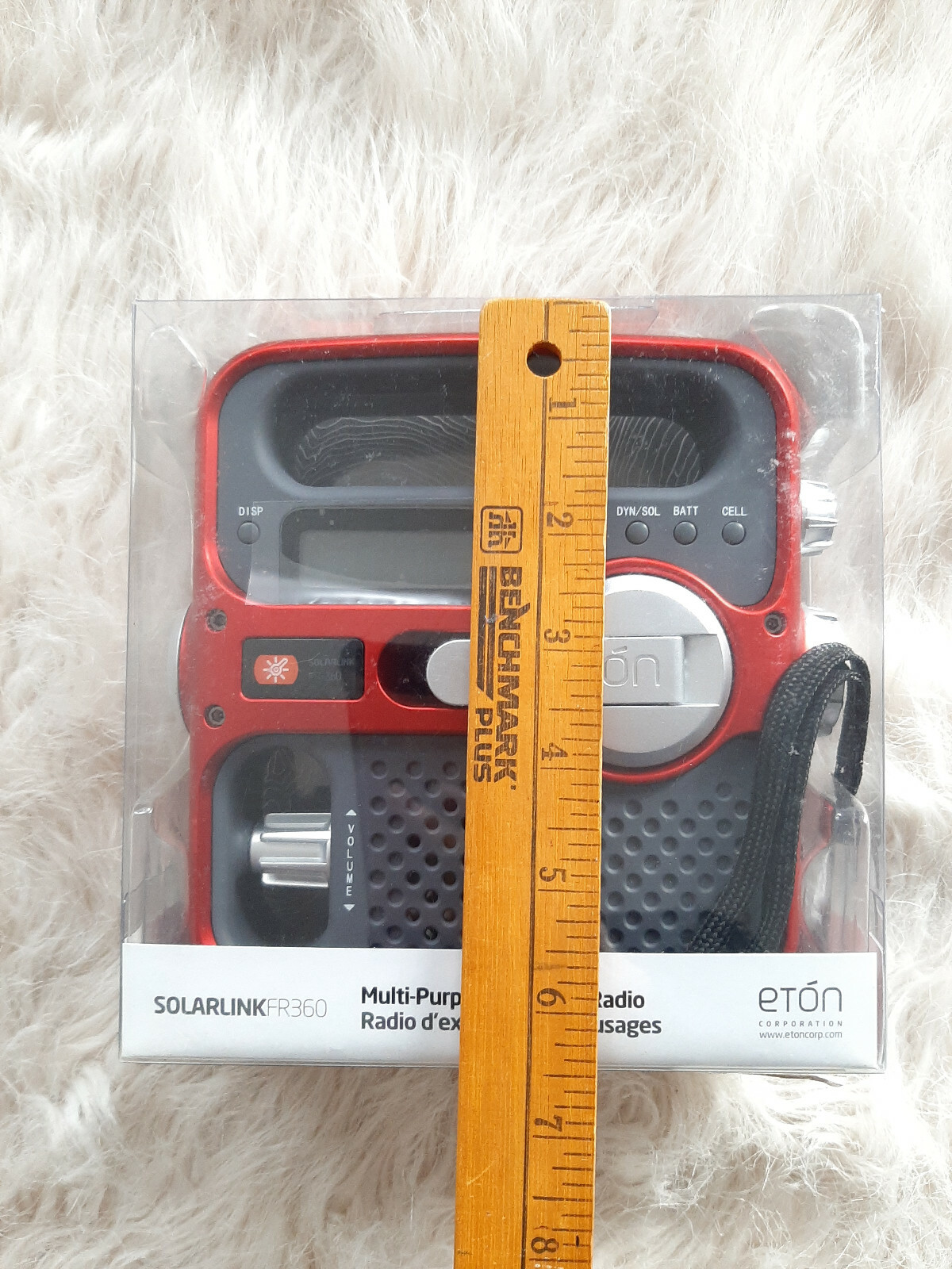 Eton Solarlink FR 360 Multi Purpose Outdoor NOAA Weather Radio Audio Line Input