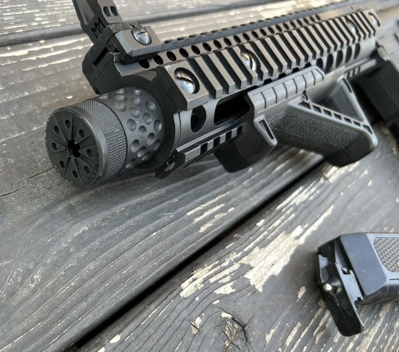 DPMS Panther Arms SBR Full Auto Blowback Action BB Rifle Model DSBR