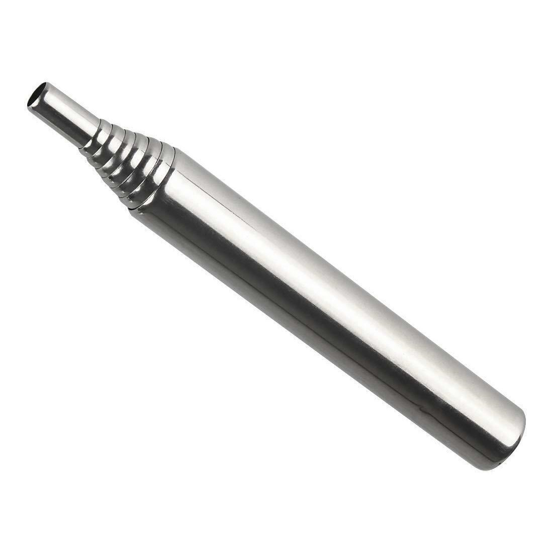 2 pcs Portable Emergency Fire Starter Stainless Steel Blow Fire Tube Fire Tools