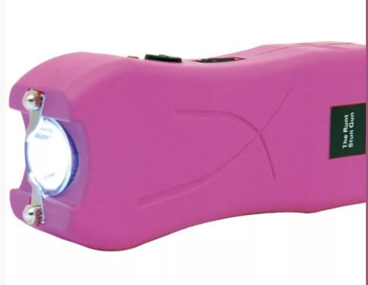 COMBO PINK PEPPER SPRAY + Flashlight STUN GUN PROTECTION PACK Women Self Defense