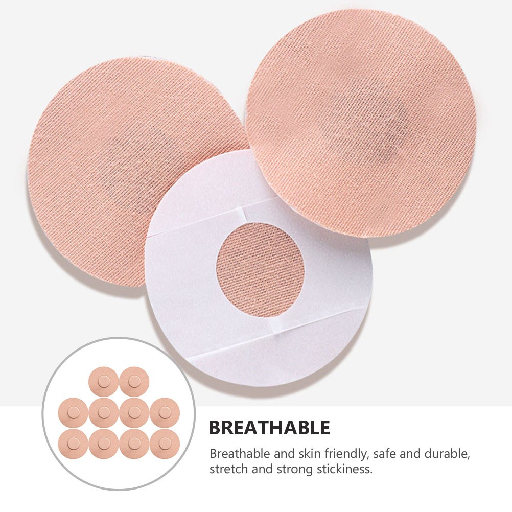 40 PCS Sports Non-slip Adhesive Patch Elastic Sensor Fixed Patch Breathable