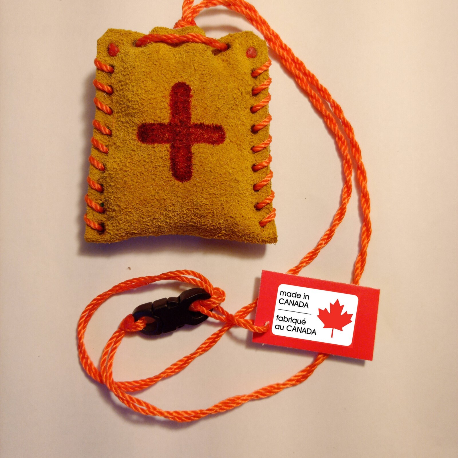 MINIMALIST EMERGENCY SURVIVAL FIRST AID NECKLACE POUCH WITH TOURNIQUET FIRST AID
