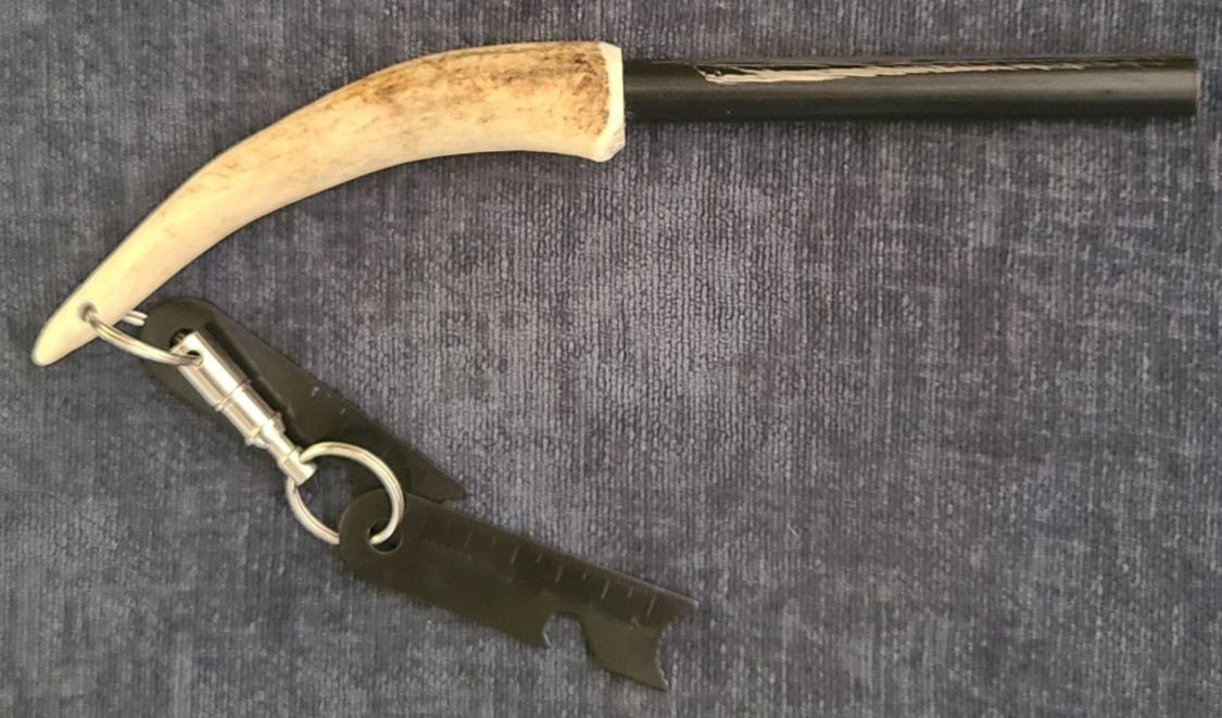 Ferrocerium Ferro Rod Deer Antler Handle Fire Starter