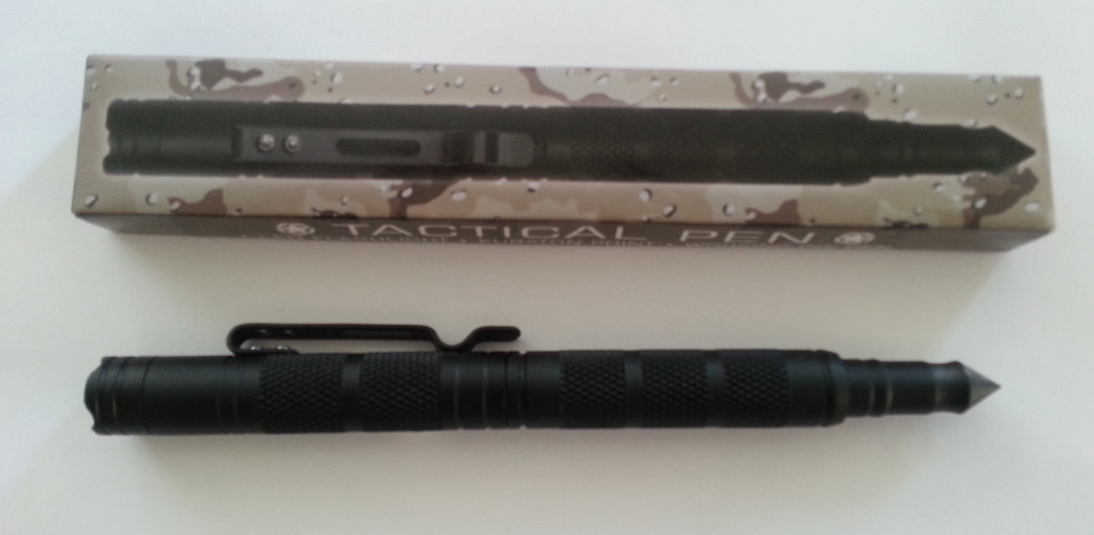 Budk Ultimate Warrior Defense Pen w/led light New Bk1969