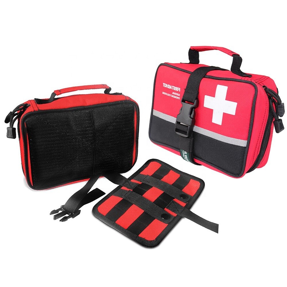 170 Pcs Botiquines de primeros auxilios Supervivencia Emergencia Trauma Viajes