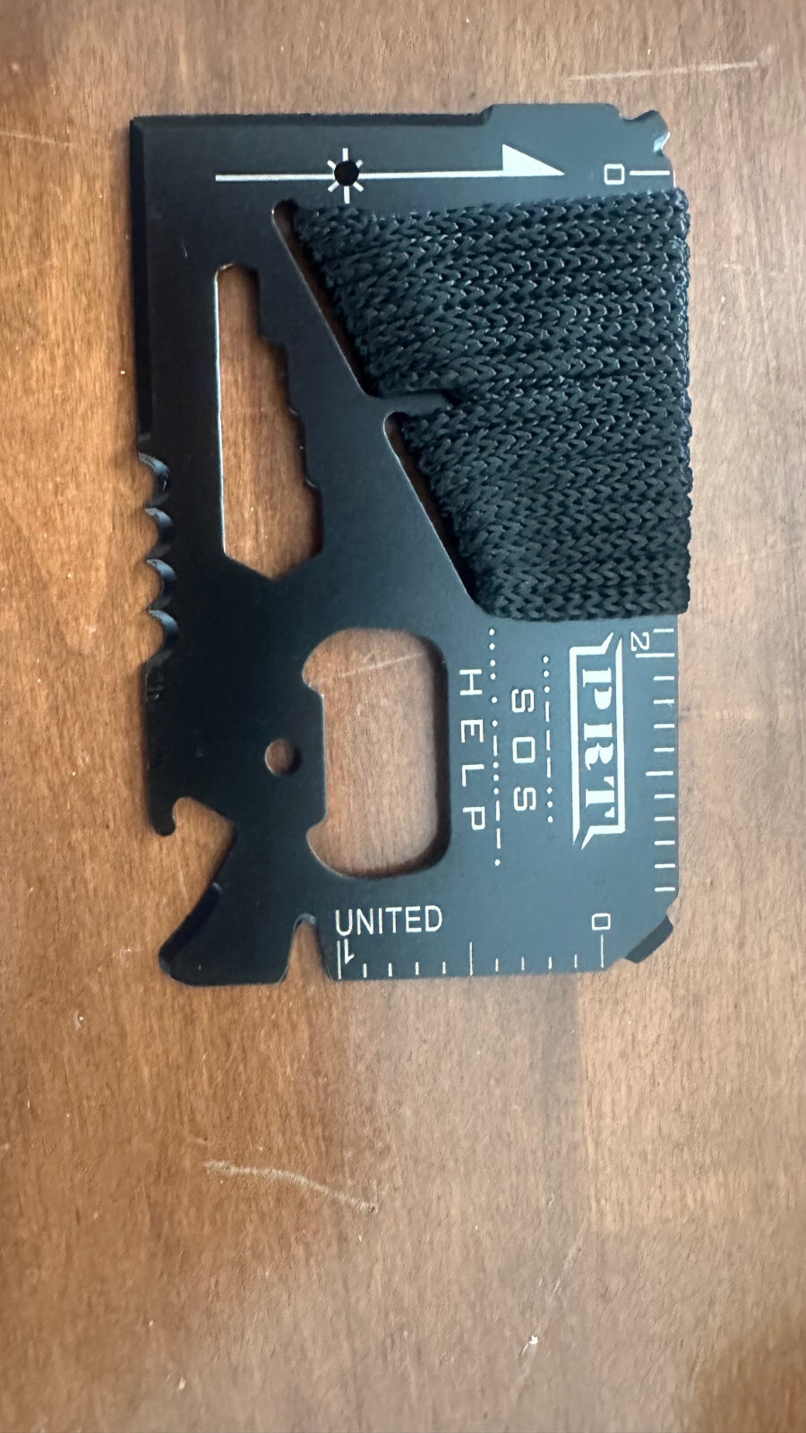 14-in-1 Multi Function Survival Pocket Card Tool Outdoor Camping Emergency Gear