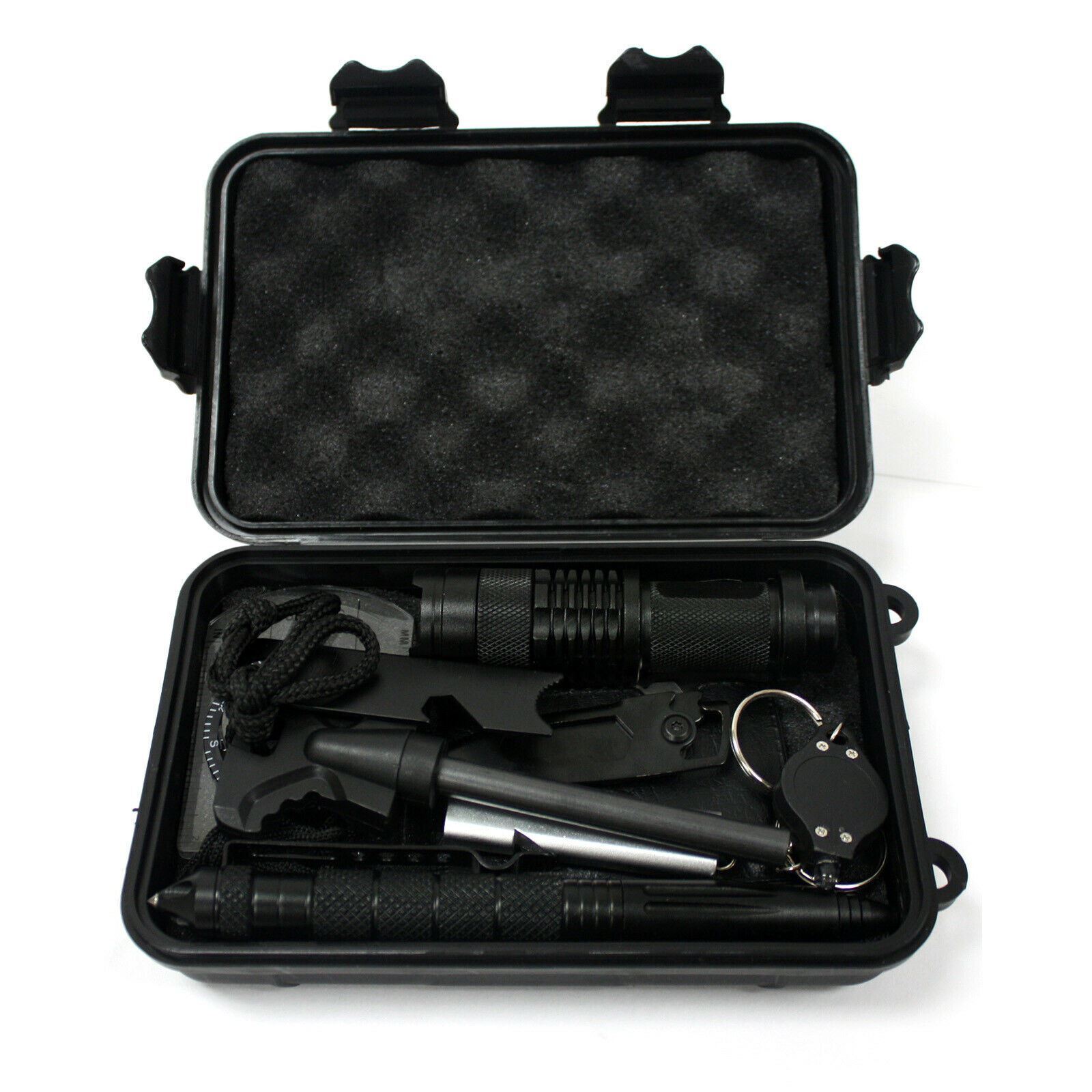 EDC Everyday Carry Kit Compact Survival Outdoor Emergency Tool Gear 9 in 1