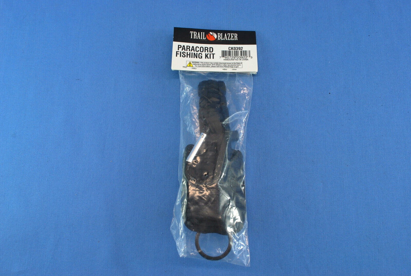 Paracord Fishing Kit Carabiner Survivalist Camping Fire Starter Set Prepper