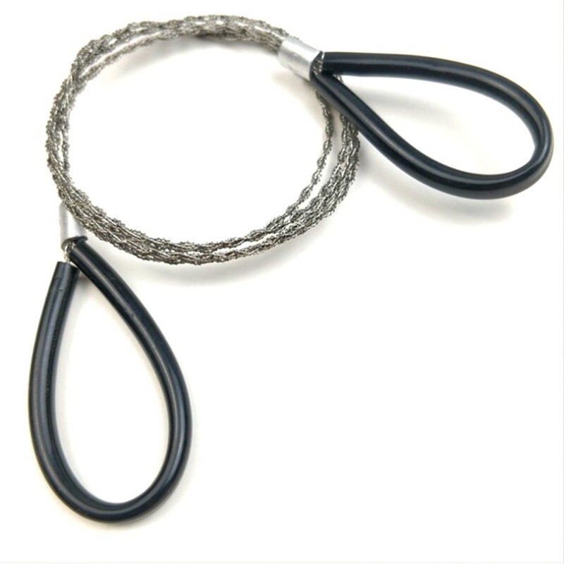 Steel Wire Portable Emergency Steel Rope Survival Gear Chain Saw Practical