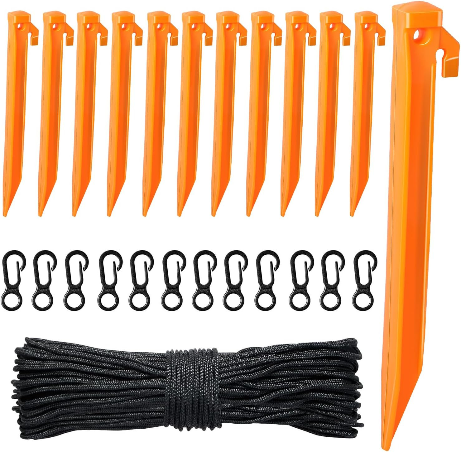Plastic Inflatable Stakes Set for Halloween Christmas Holiday Inflatables Garden