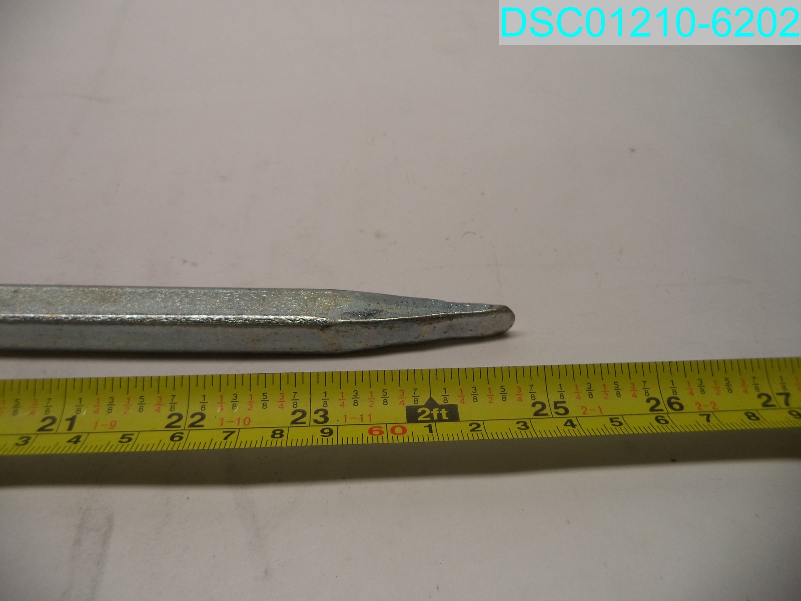 QTY=5: 18″ Silver Metal Tent Stake