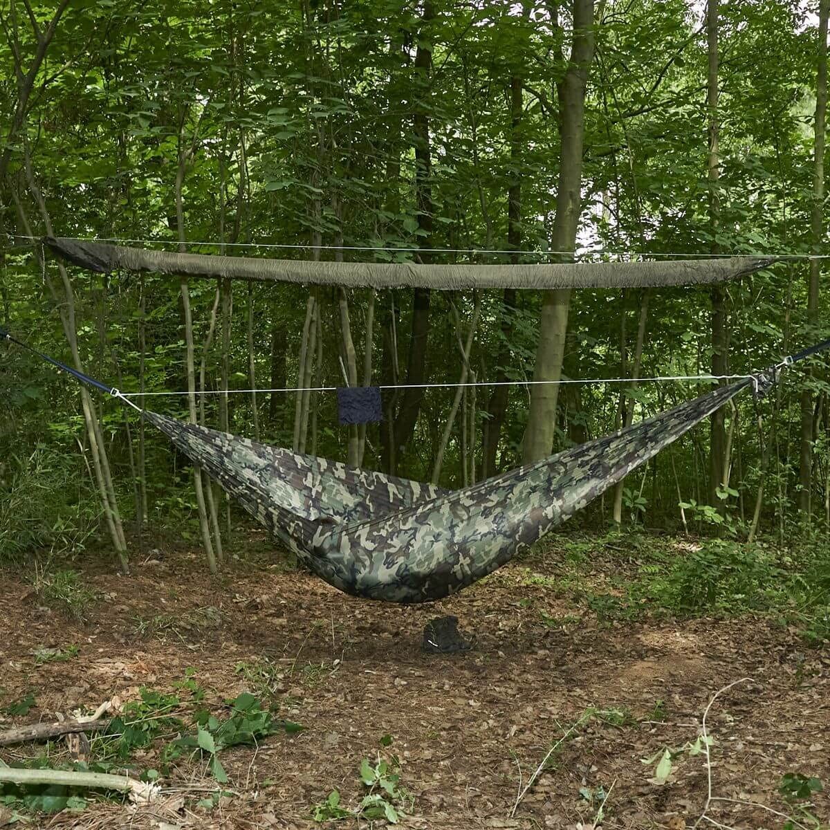 Onewind Tarp Sleeve 12ft, Camping 12ft or 6ft x 5.9ft, Olive Green-2 Pieces