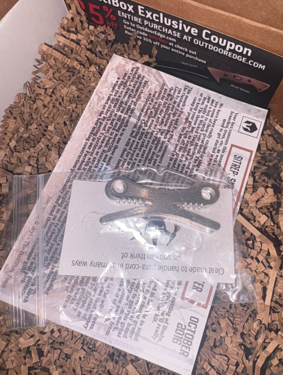 BattlBox Survival & Tactical Gear Outdoor / Survival Gear Bundle