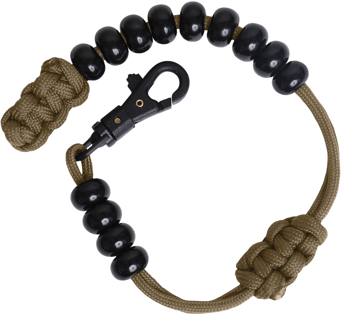 Coyote Tactical Paracord Pace Counter Beads Bracelet for Navigation Army Ranger
