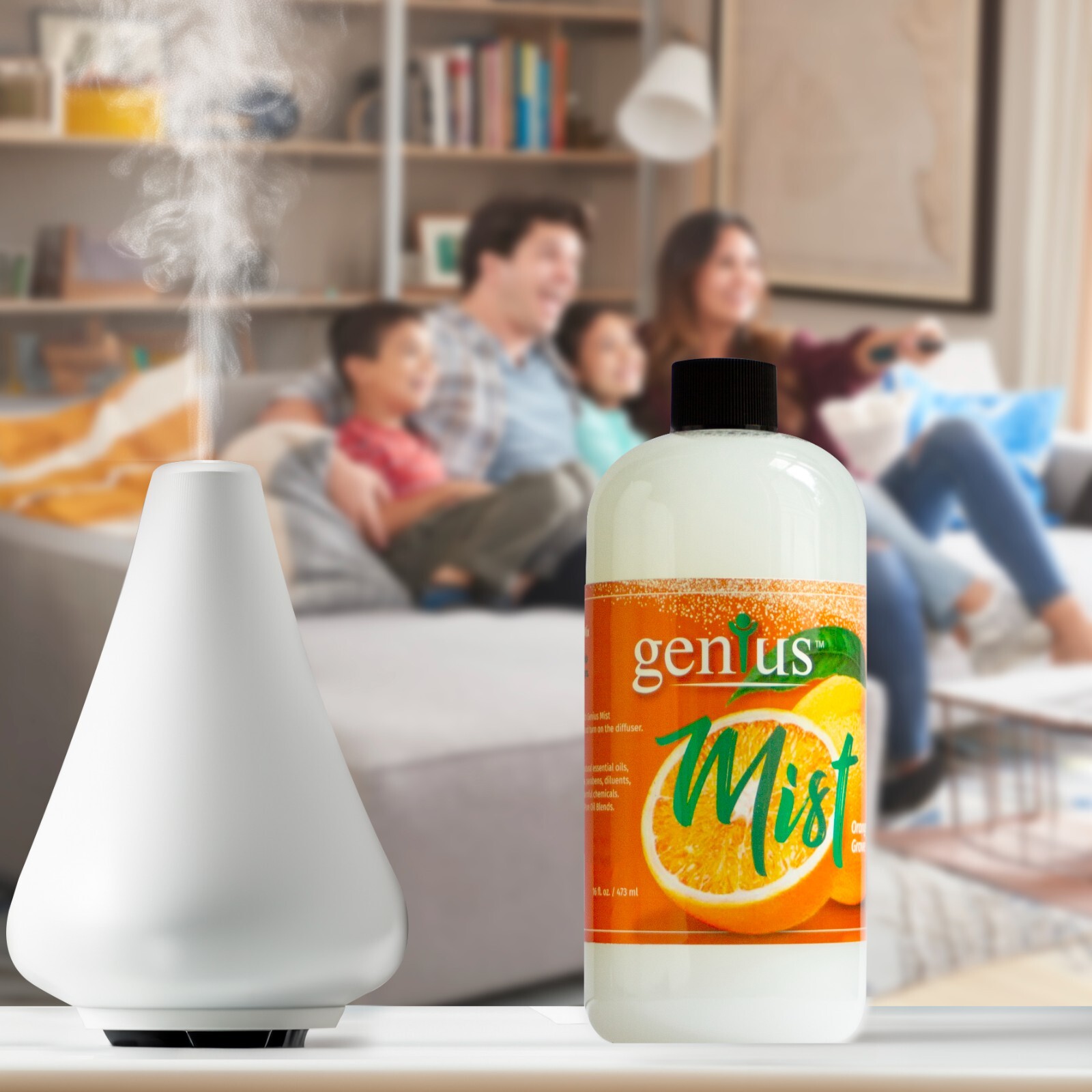 Anywhere Survival Kit: Genius Mist, Genius Fresh, Cleaner & Backpack Bundle