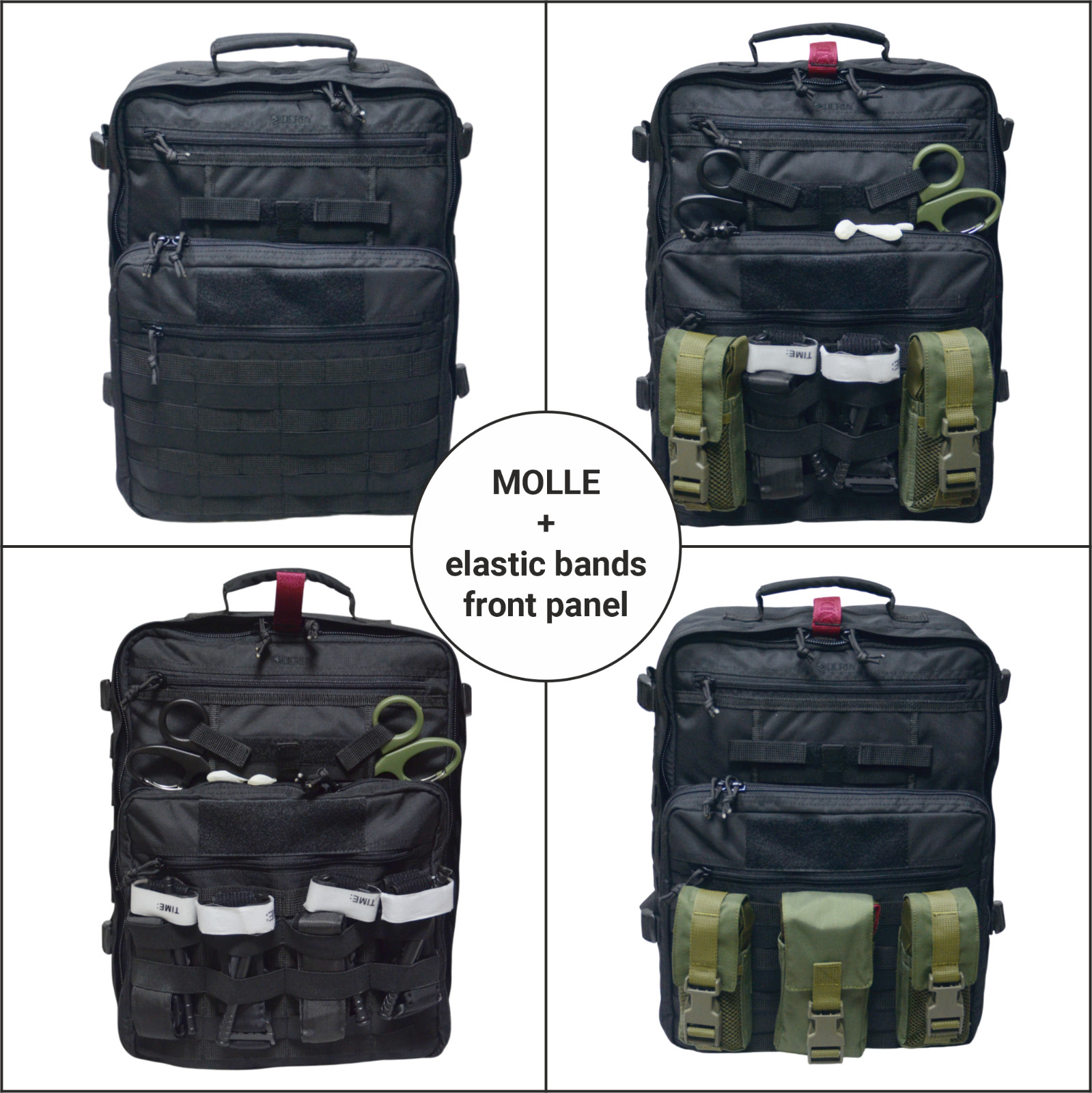Tactical Medical Backpack – 20L MOLLE First Aid EMT Trauma Bag