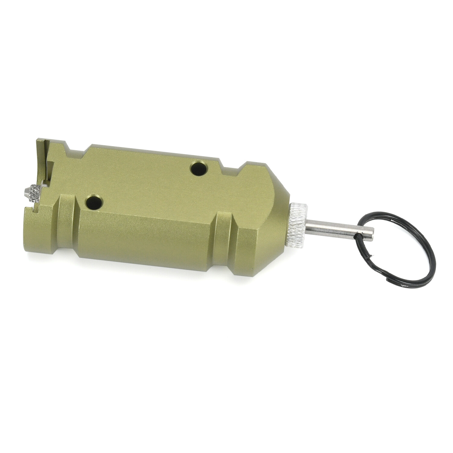 Perimeter Trip Alarm Aluminum Alloy Camp Safe Perimeter Trip Wire Alarm Green