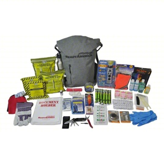 READY AMERICA 2 PERSON DELUXE DRY BAG Survival Kit 70471