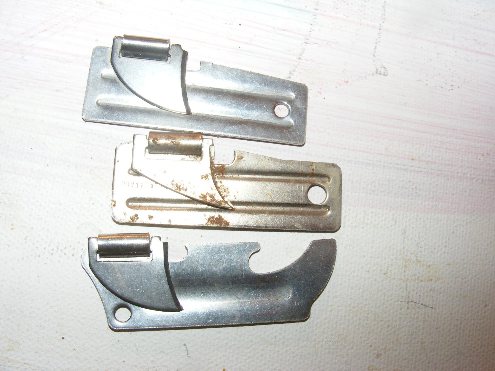 Three P38 Can Openers for Camping & Survival Outdoor Back Packing