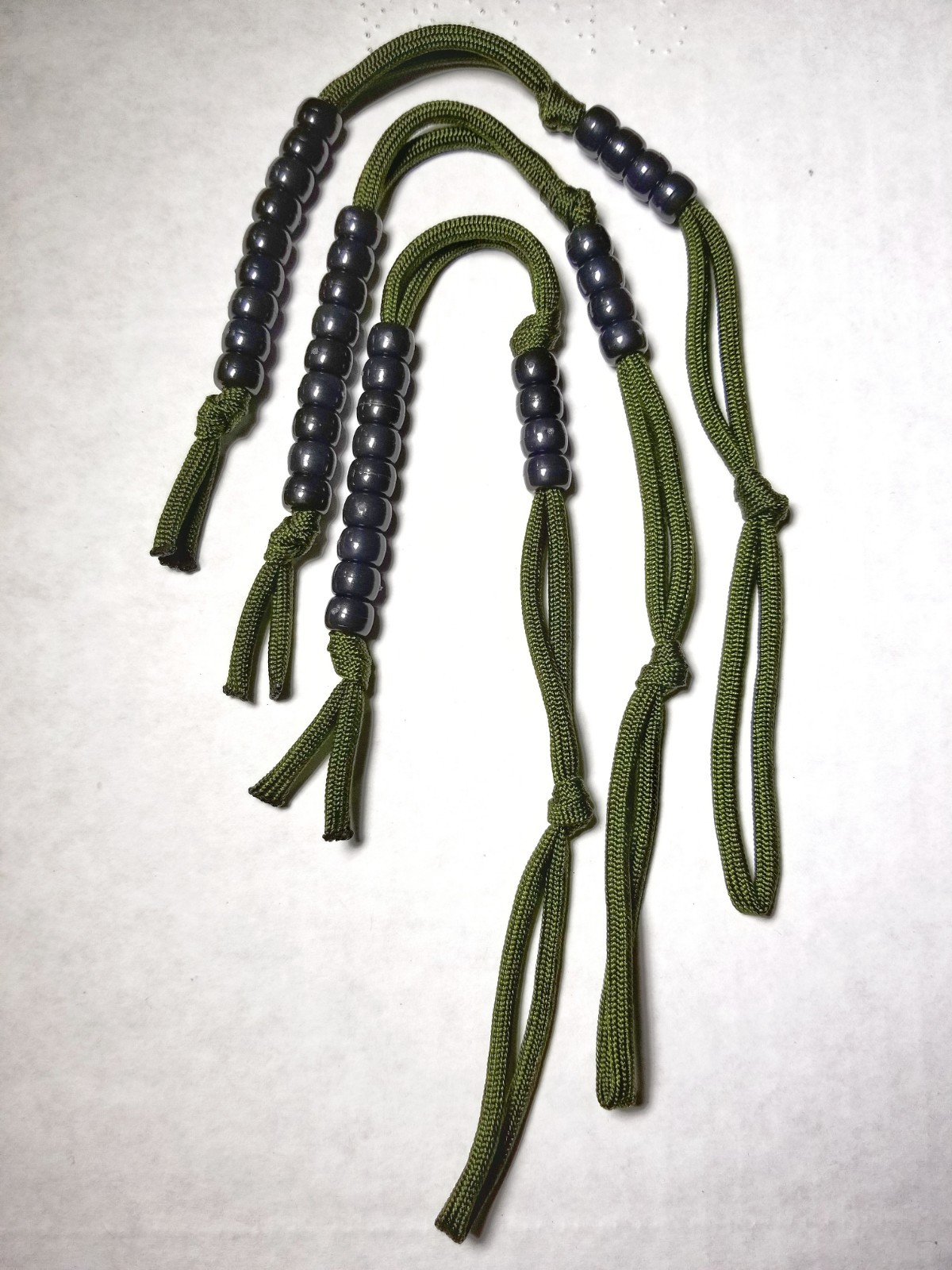 Ranger Paracord Pacecounter Beads – Set of Three (3) – Free Shipping